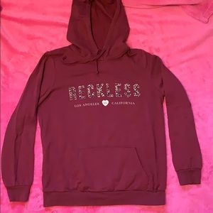 Young and reckless hoodie